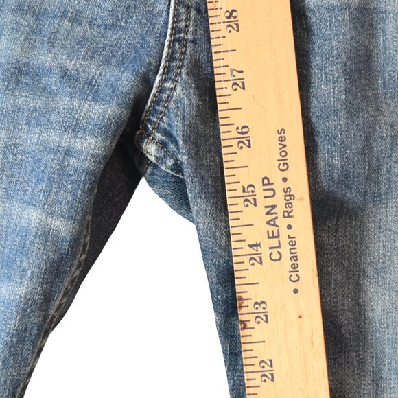 Everlane Women’s Straight Ankle Jeans Sz 31 Regular Blue Denim Minimalist - Picture 5 of 7